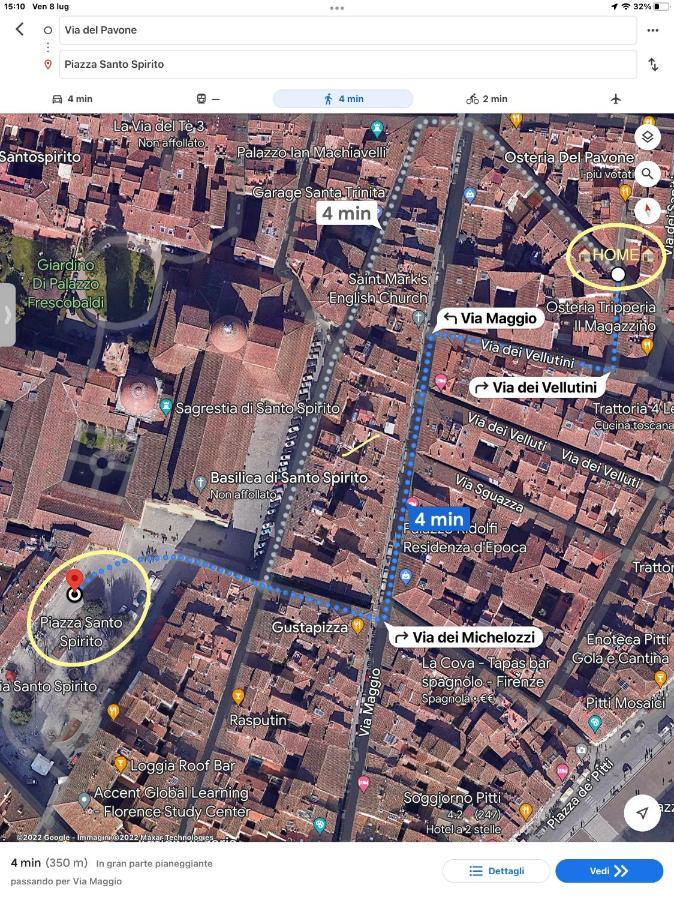 Uffizi & Santo Spirito Family/Groups Apartment Florence Ngoại thất bức ảnh